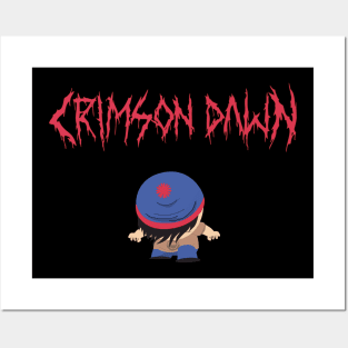 CRIMSON DAWN Posters and Art